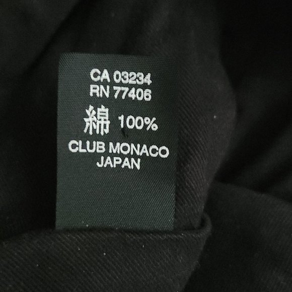 CLUB MONACO | Corduroy bucket hat brown sz S/M - Picture 6 of 6